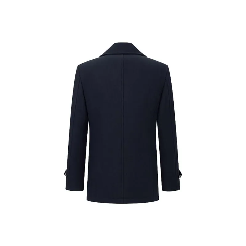 HAZZYS Coats Men Dark Navy Blue-0