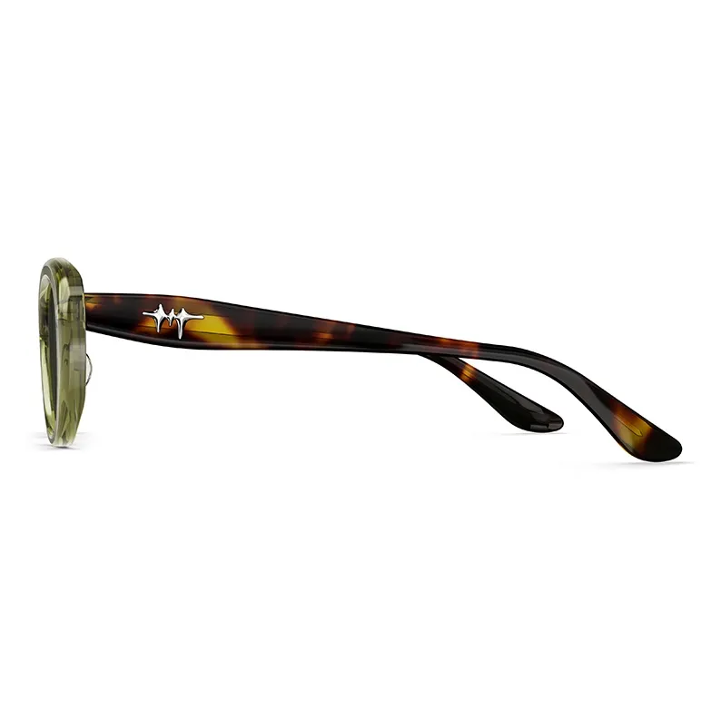 MOLSION Plate Frame Cat Eye Sunglasses Unisex-14