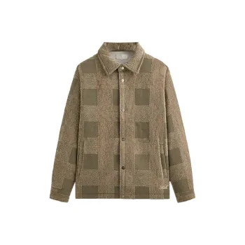 KITH Chenille Plaid Brixton Puffed Shirt Jacket