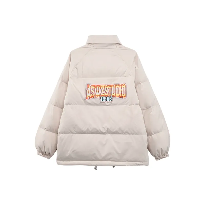 ASWZ Puffer Jackets Unisex Apricot-0