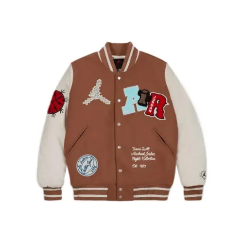 Travis Scott X JORDAN Varsity Jacket Asia Sizing