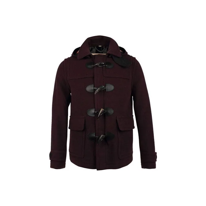 Burberry Coats Men Purple-0