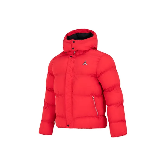 Jordan Puffer Jackets Men Red-0