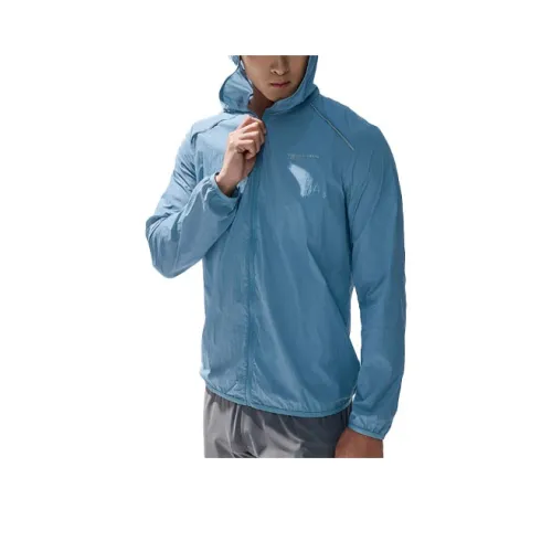 ANTA Variety Training Collection Sun Protection Clothing Men Stone Swallow Green