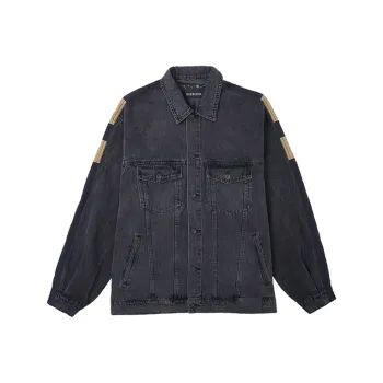 OVERCOOL Denim Jacket Men's Black