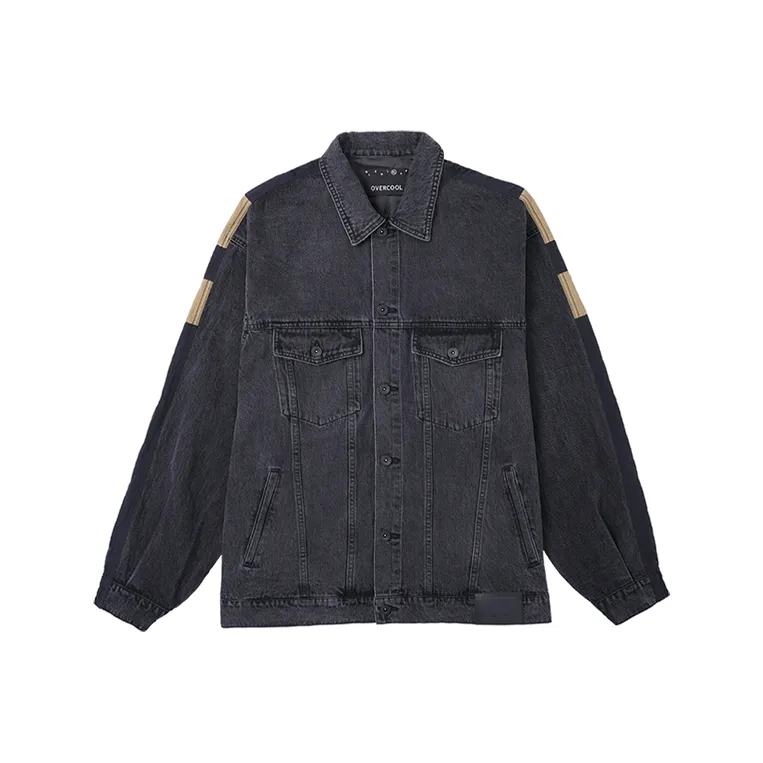 OVERCOOL Denim Jacket Men's Black-0