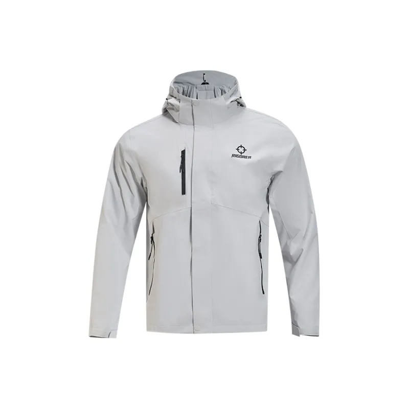 RIGORER Windbreaker Water Repellent Coat Top Unisex-6