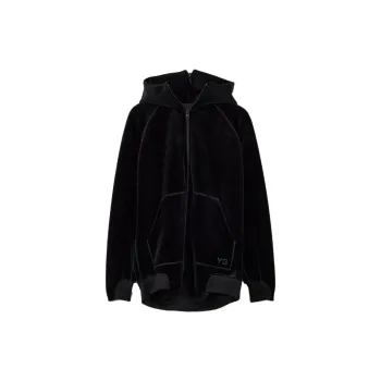 Y 3 Velvet Jackets Unisex Black