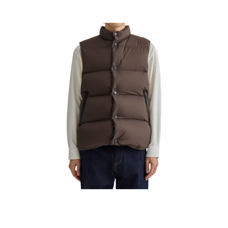 UNITED TOKYO FW24 Vest Men's Dark Brown-0