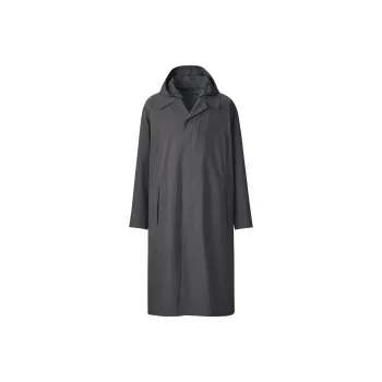 UNIQLO U Collection Coats Men Dark Gray