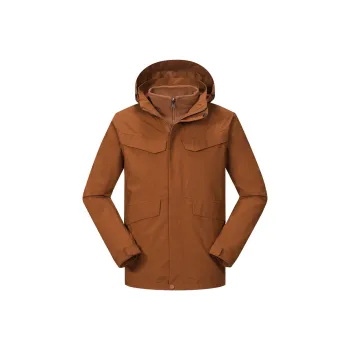 Tectop Waterproof And Windproof Windbreaker Jacket Unisex Komorebi Orange