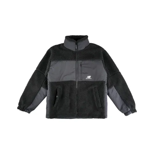 New Balance Velvet Jackets Unisex Black