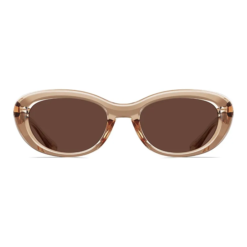 MOLSION Plate Frame Cat Eye Sunglasses Unisex-12
