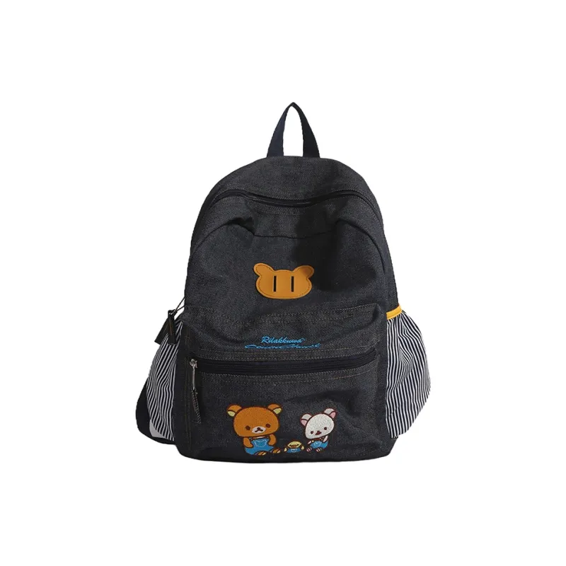 Debecca Denim Backpack Women's Blue-0