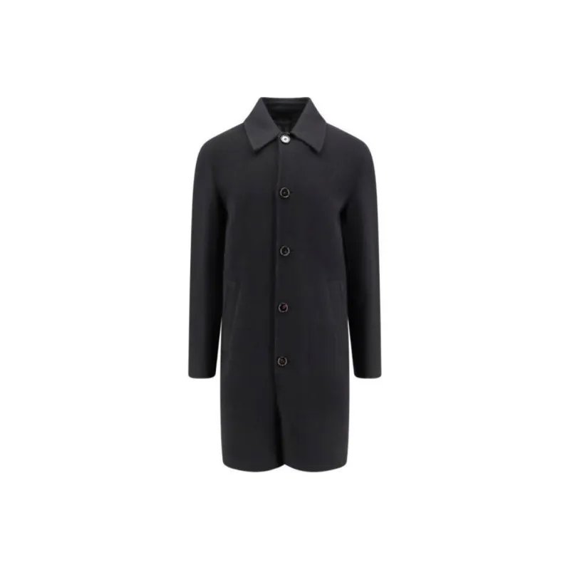 Burberry Single Breasted Mid Length Coat-0