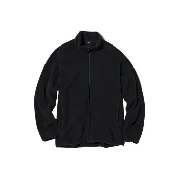 UNIQLO Velvet feel Coat Unisex Black