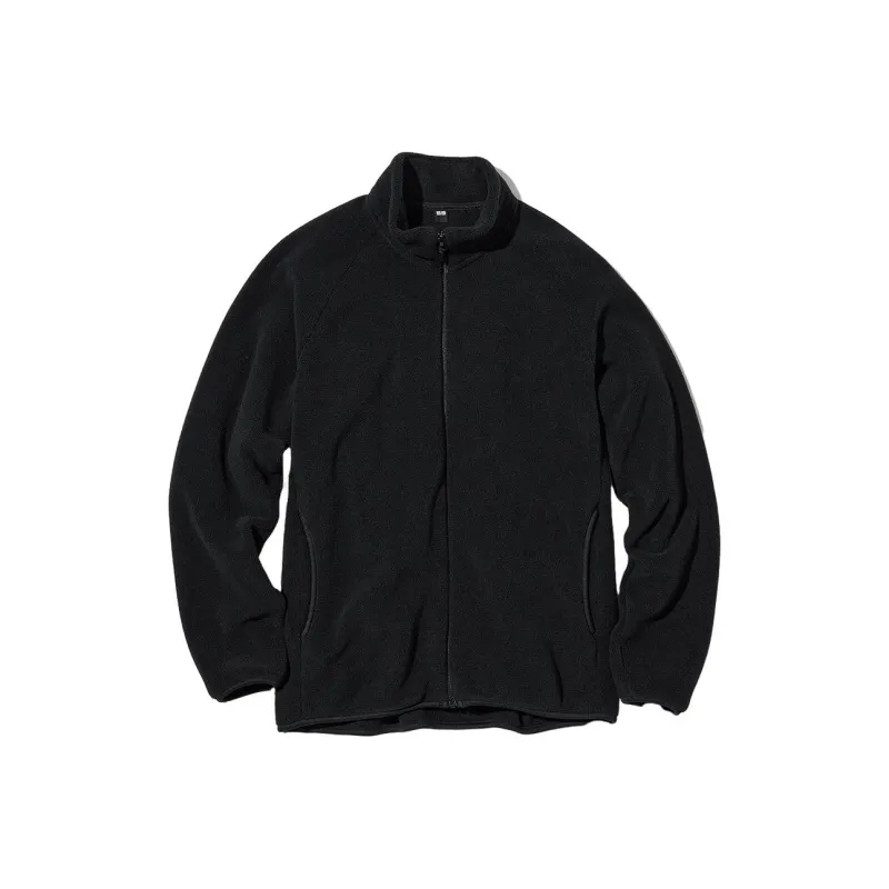 UNIQLO Velvet feel Coat Unisex Black-0