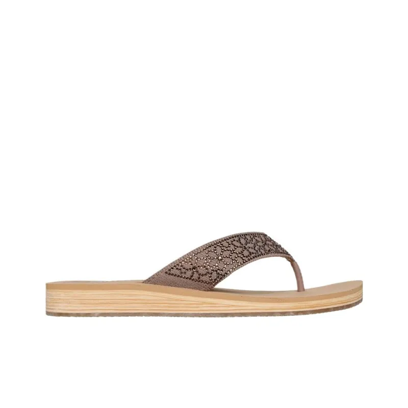 Skechers Summers Flip Flops Women's Mocha-1