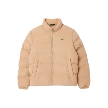 LACOSTE Corduroy Puffer Jacket