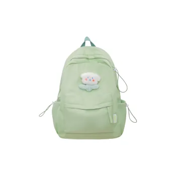 ZOGA Nylon Backpack Women's Green/Ecru/Khaki/Light Yellow/Black/Pink