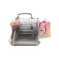 Silver with Charm-Shopping Bag