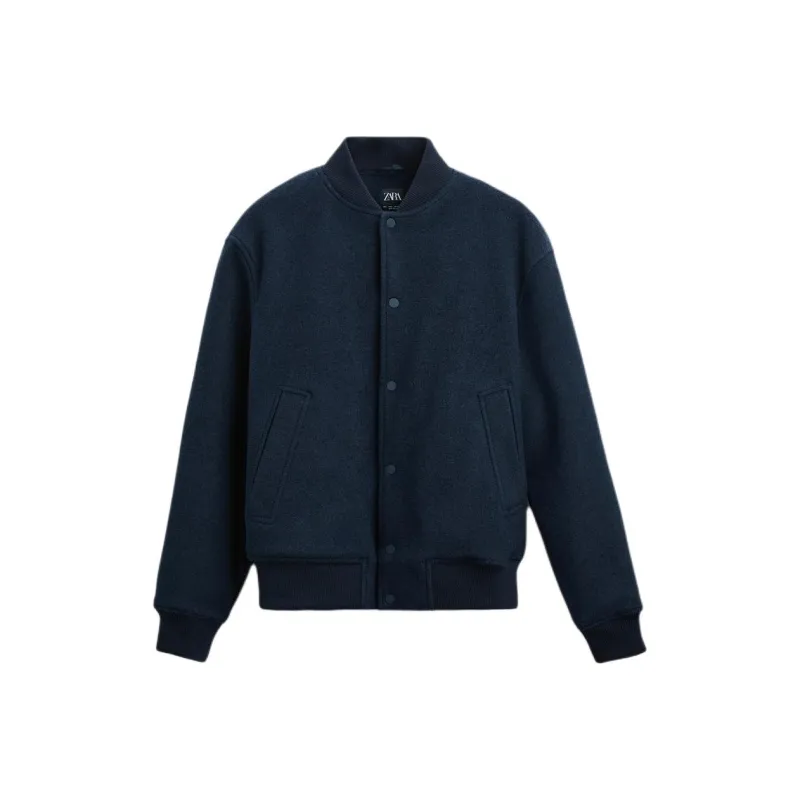 ZARA Jackets Men Blue-0