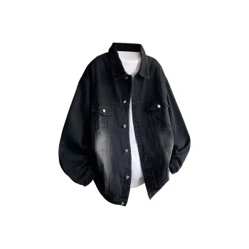 DJ.SPIRIT Denim Jacket Unisex Gradient Pink