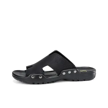 Qiandongmeili Rubber Sole Slide Slippers Men's