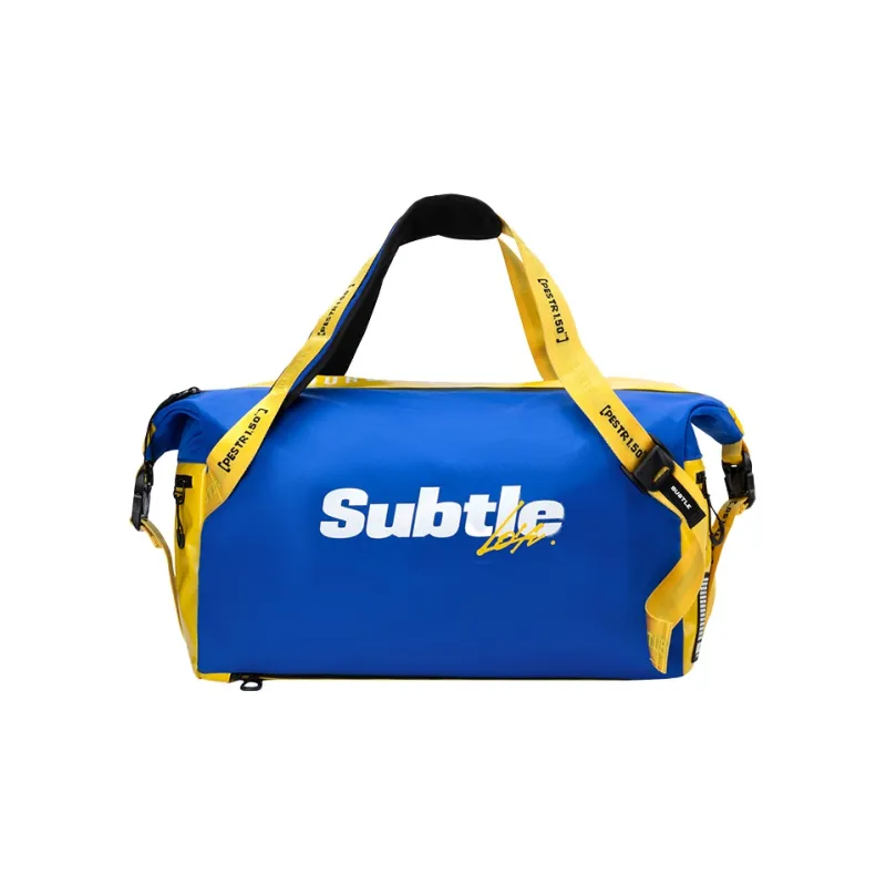 Subtle PVC Gym Bag Tubas Unisex Black Red/Yellow Blue/Green Brown-2