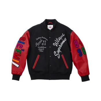 Supreme X Wtaps Varsity Jacket