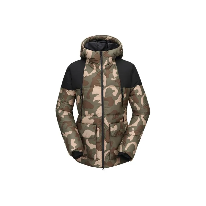 Jack Wolfskin Down Jacket Men's Black/Sand Dune Pattern-0