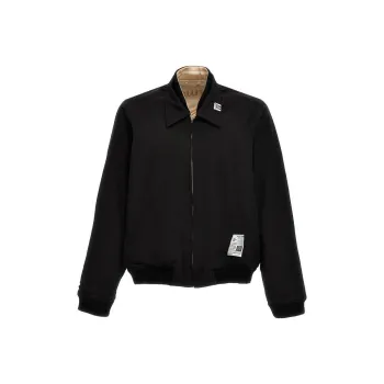 Maison Mihara Yasuhiro Zipped Reversible Bomber Jacket