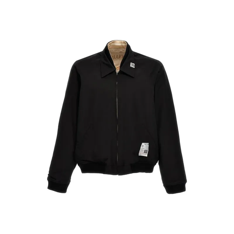 Maison Mihara Yasuhiro Zipped Reversible Bomber Jacket-0