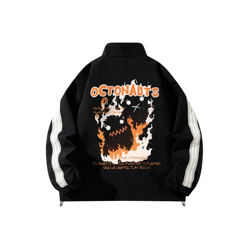 Small Columns Under The Sea Jackets Coats Unisex-0