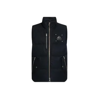 Moose Knuckles Westmount Logo Plaque Vest
