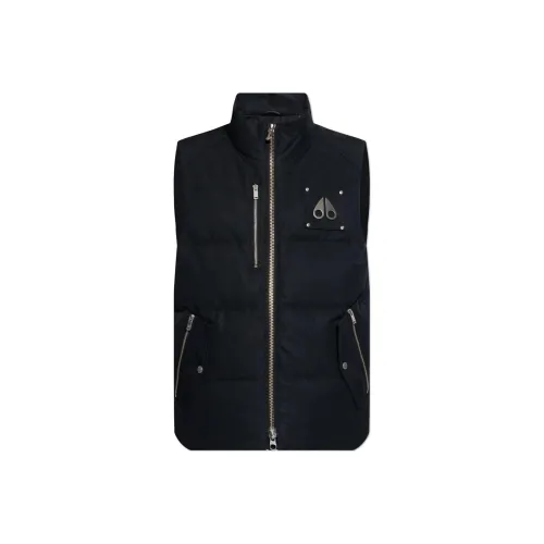 Moose Knuckles Westmount Logo Plaque Vest