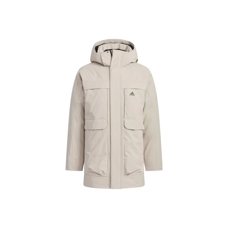 Adidas Down Jackets Men's Beige-0
