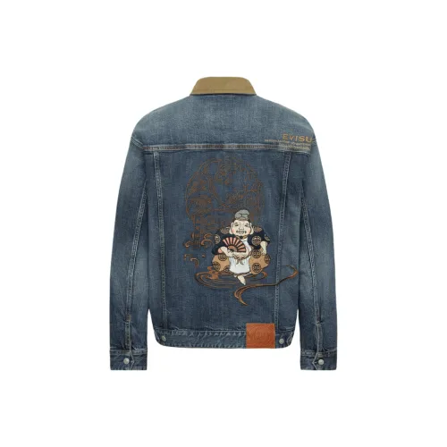 EVISU Embroidered Denim Jacket