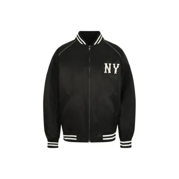 MLB Baseball Jacket Unisex Black