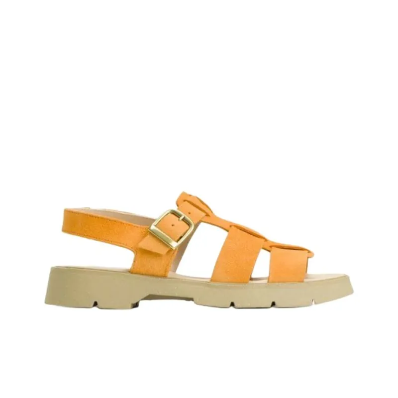 KLEMAN CLEON MANUFACTURE BALLAST V Roman Sandals 3cm Men's Peach-1
