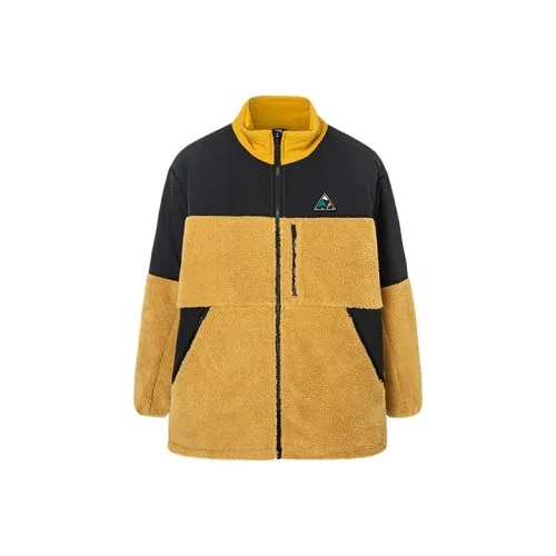 ANTA Outdoor Collection Velvet Jackets Men Yellow