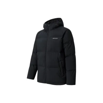 Anta Comprehensive Training Collection Sports Lifestyle Collection Down Jacket Men's Basic Black