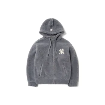 MLB Velvet Jackets Unisex Gray