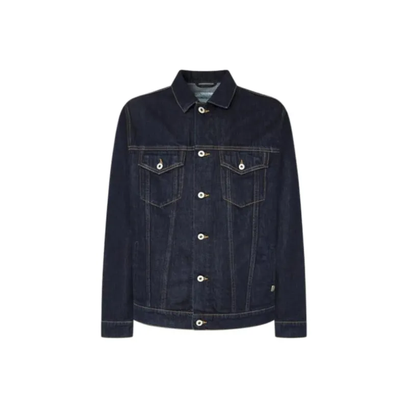 Pepe Jeans Denim Jacket Men's Dark Blue-0