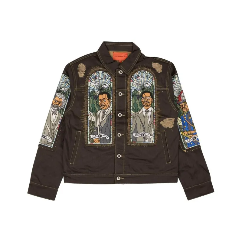 Who Decides War Eden Leather Jacket-0