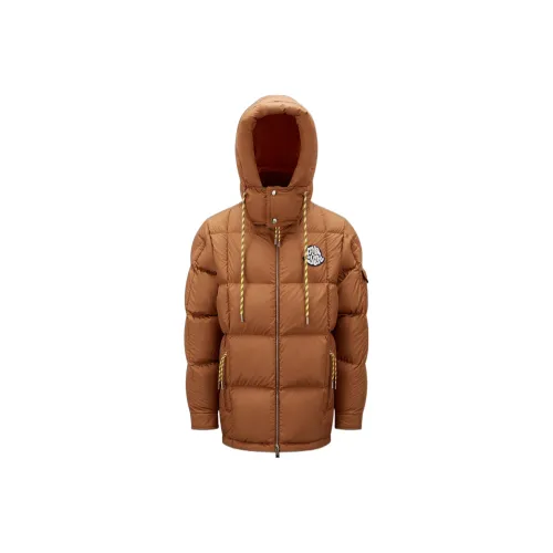 Moncler Down Jackets Men Brown
