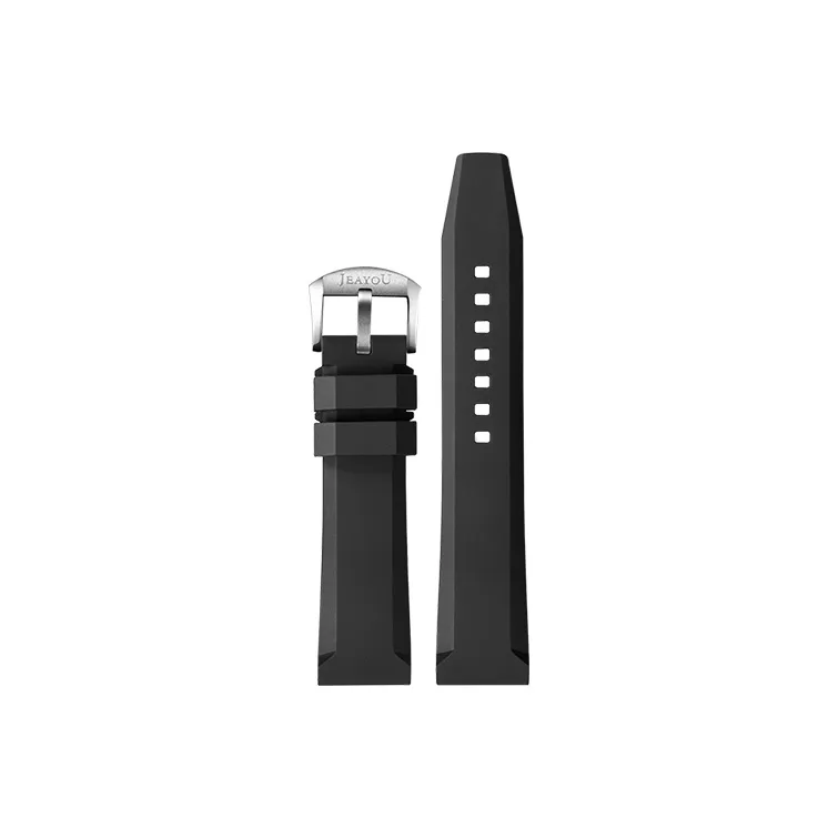 JEAYOU Watch Band Huawei Compatibility 20/22mm Fluoroelastomer Material-2