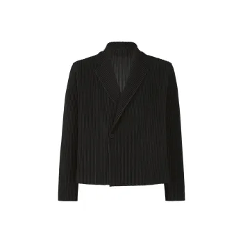 Homme Plissé Issey Miyake SS24 Jackets & Coats Men's Black