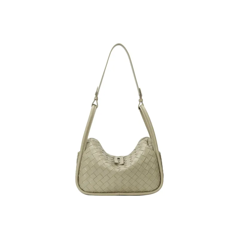 ROBERTA DI CAMERINO Synthetic Leather Shoulder Bag Women's Matcha Green/Classic Black-0