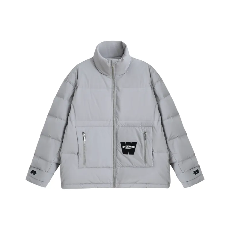 WAITINGWAVE Puffer Jacket Winter Unisex-3